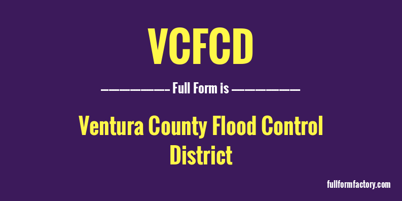 vcfcd-full-form