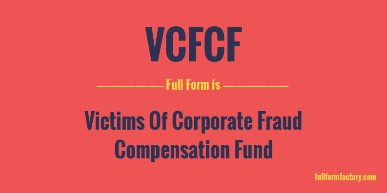 vcfcf-full-form
