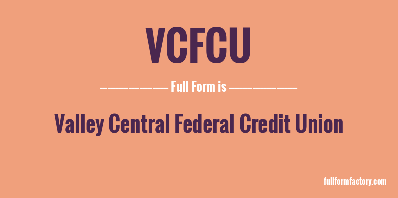 vcfcu-full-form