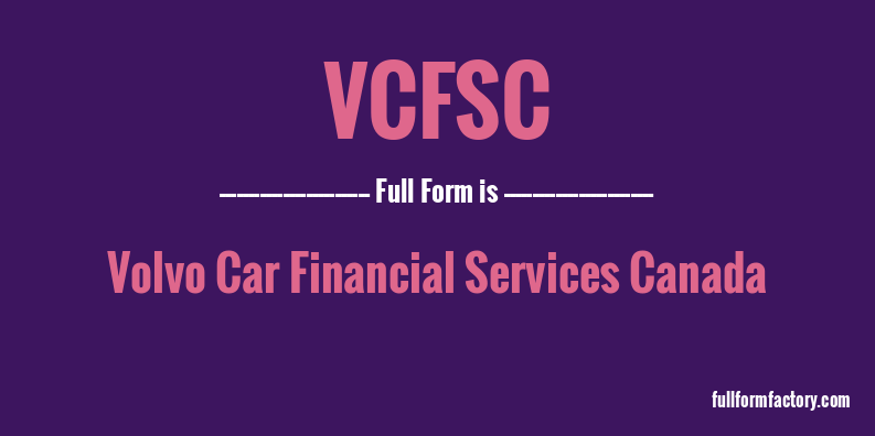 vcfsc-full-form