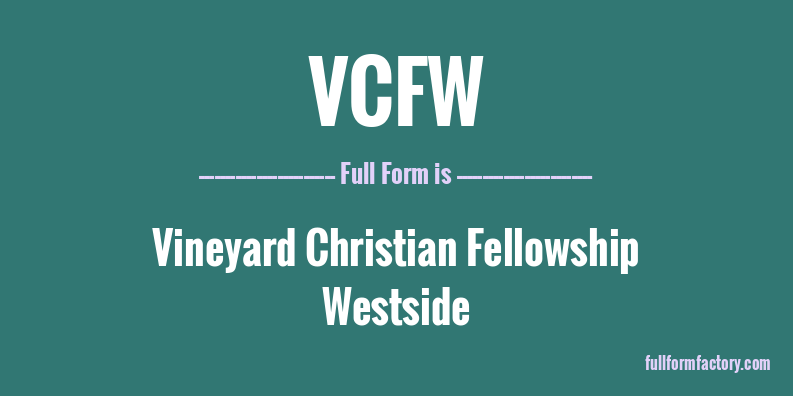 vcfw-full-form
