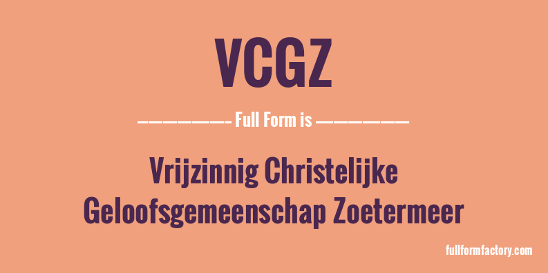 vcgz-full-form