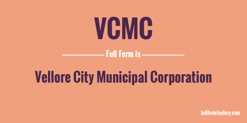vcmc-full-form
