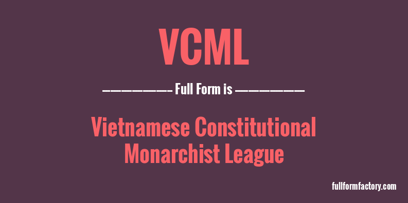 vcml-full-form
