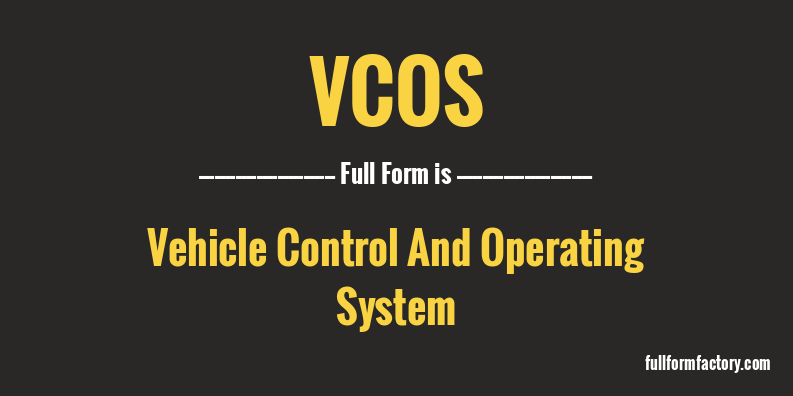 vcos-full-form