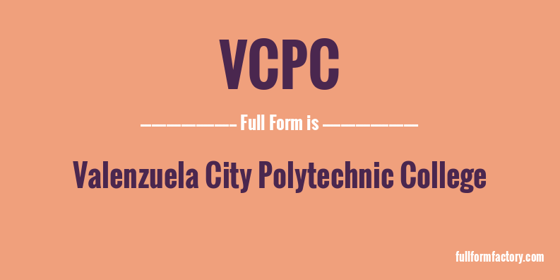 vcpc-full-form