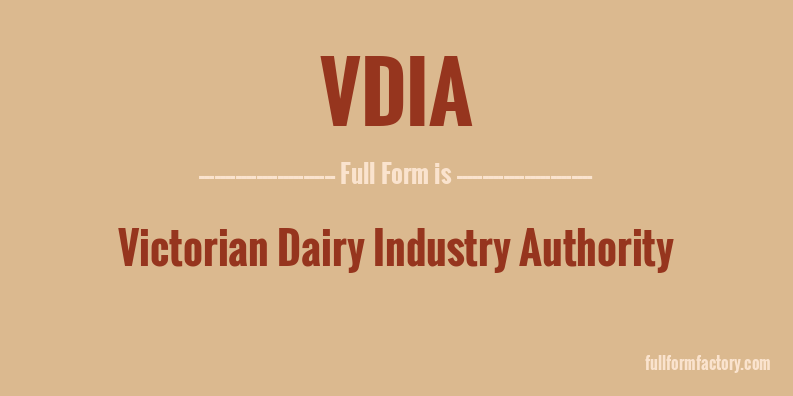 vdia-full-form