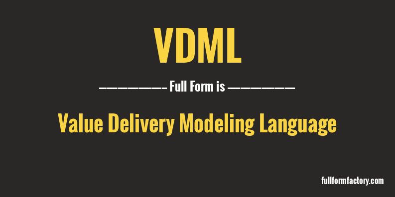 vdml-full-form