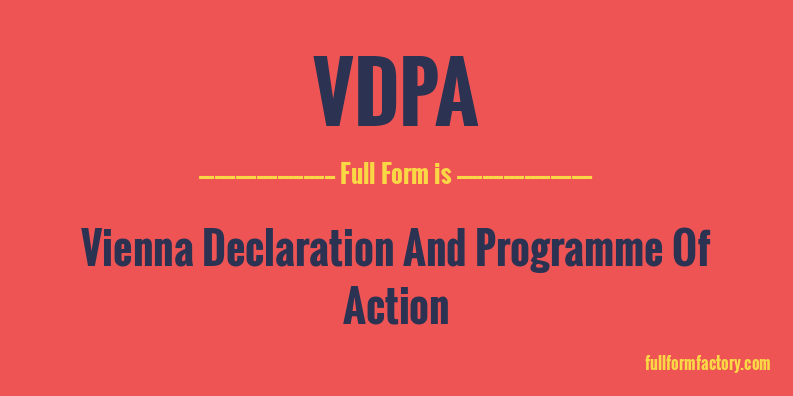 vdpa-full-form