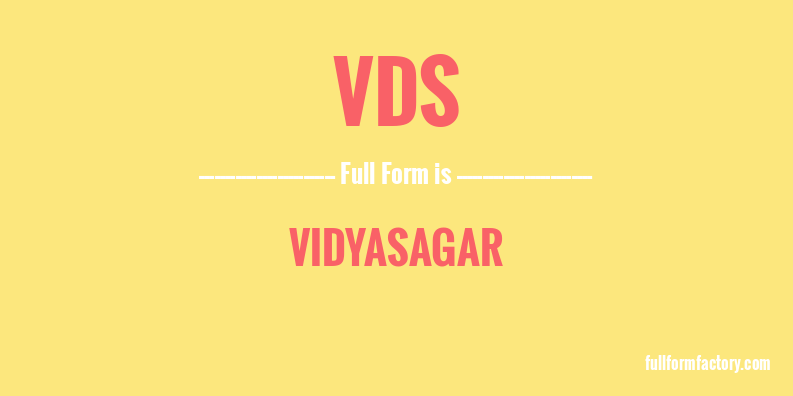 vds-full-form