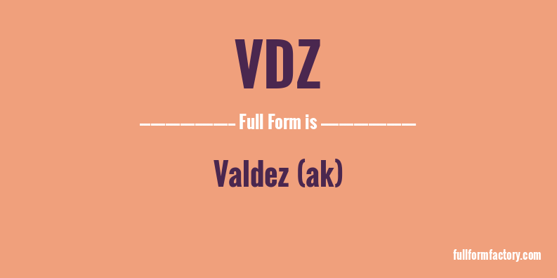 vdz-full-form