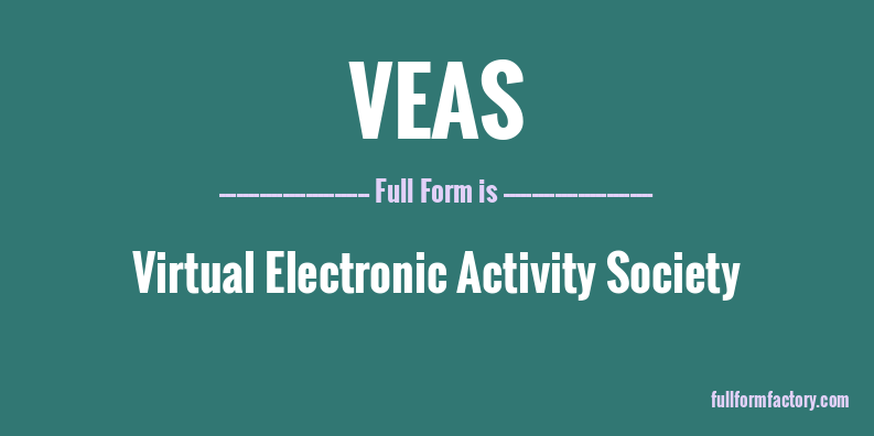 veas-full-form