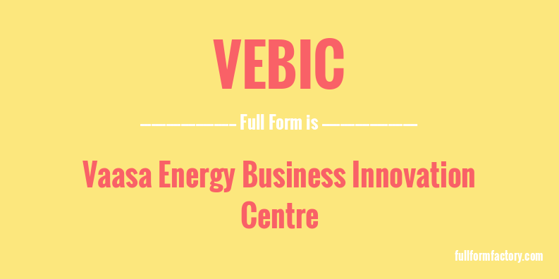 vebic-full-form