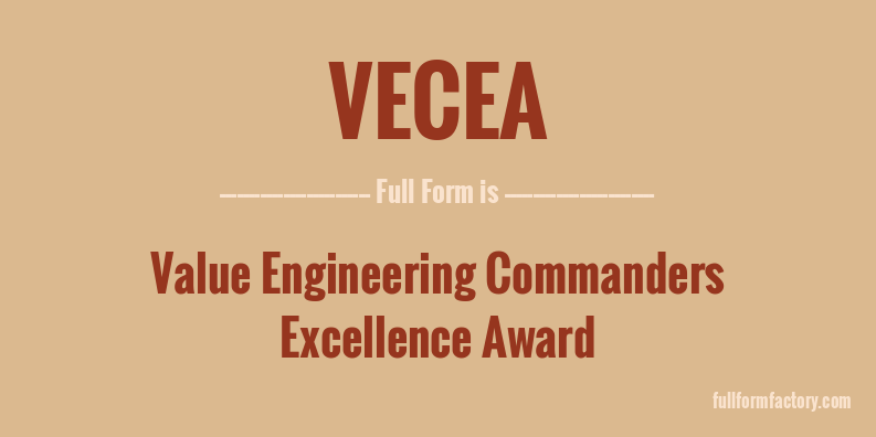 vecea-full-form