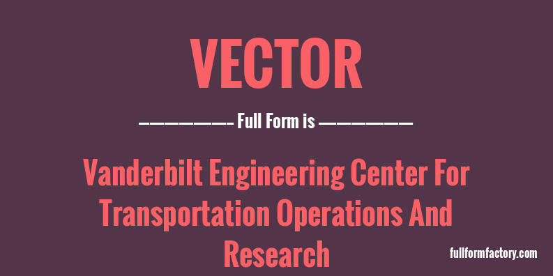 vector-full-form
