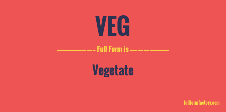 veg-full-form