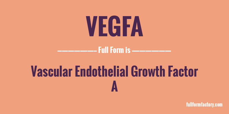 vegfa-full-form