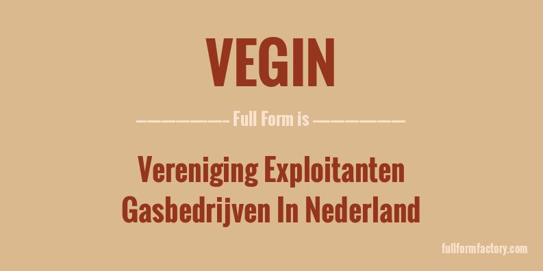 vegin-full-form