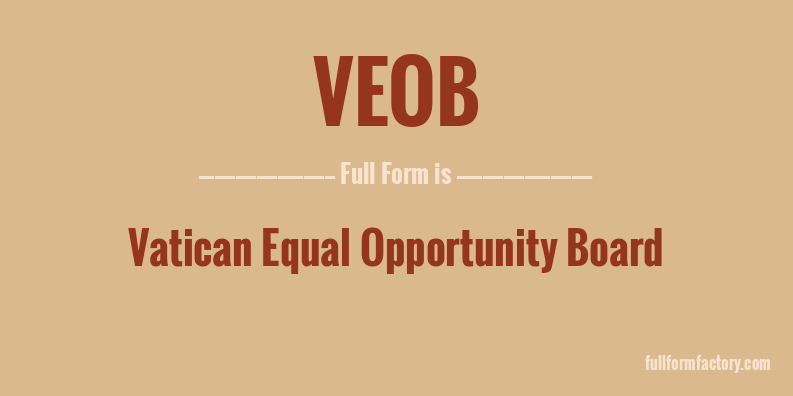 veob-full-form
