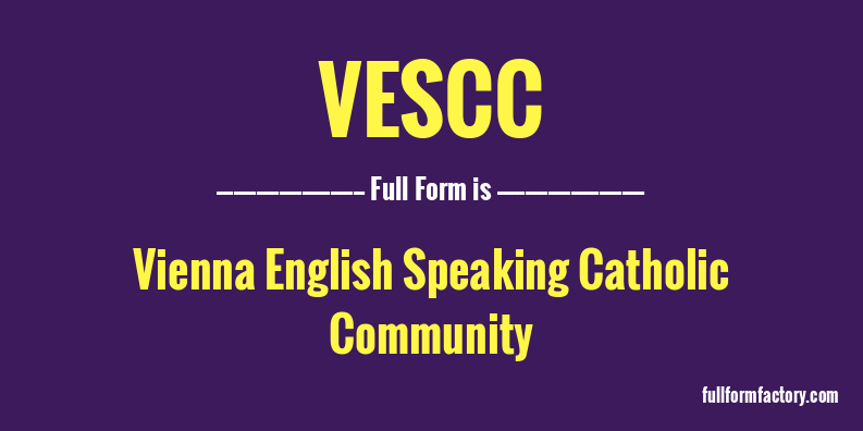 vescc-full-form