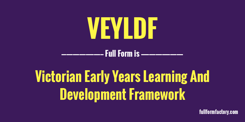 veyldf-full-form
