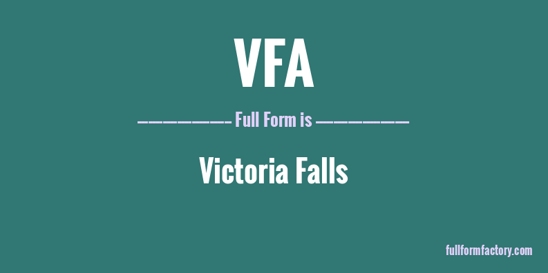 vfa-full-form