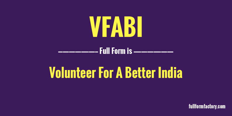 vfabi-full-form
