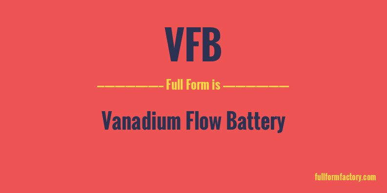 vfb-full-form