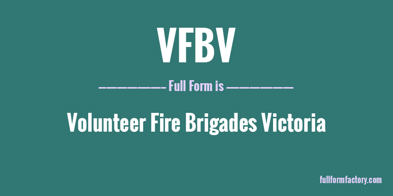 vfbv-full-form