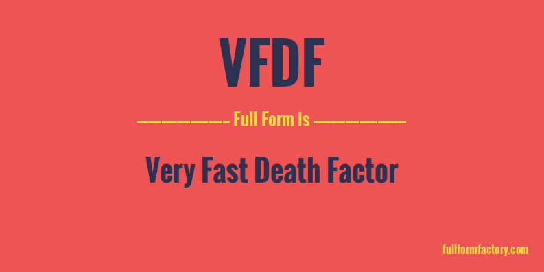 vfdf-full-form