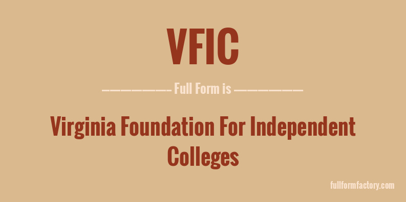 vfic-full-form