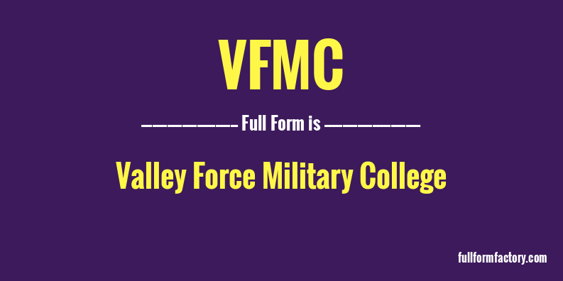 vfmc-full-form