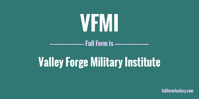 vfmi-full-form