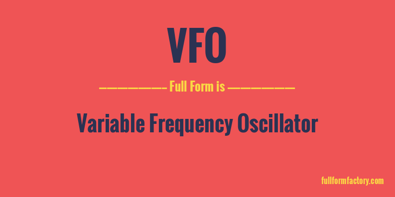 vfo-full-form
