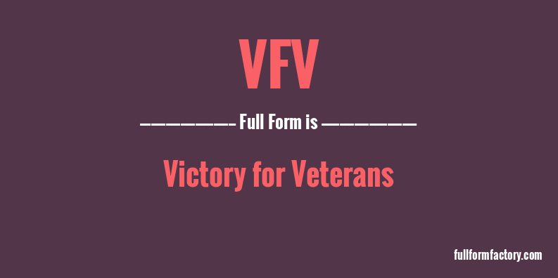 vfv-full-form