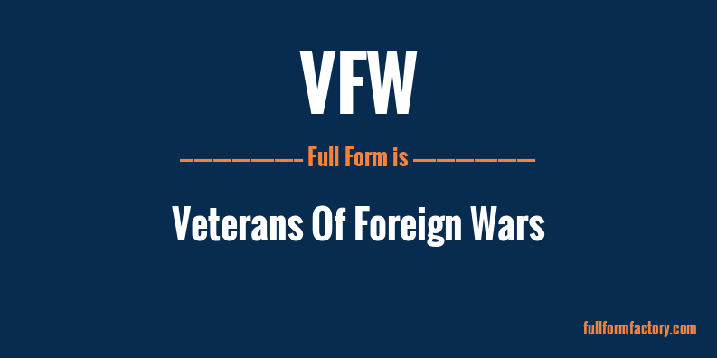 vfw-full-form