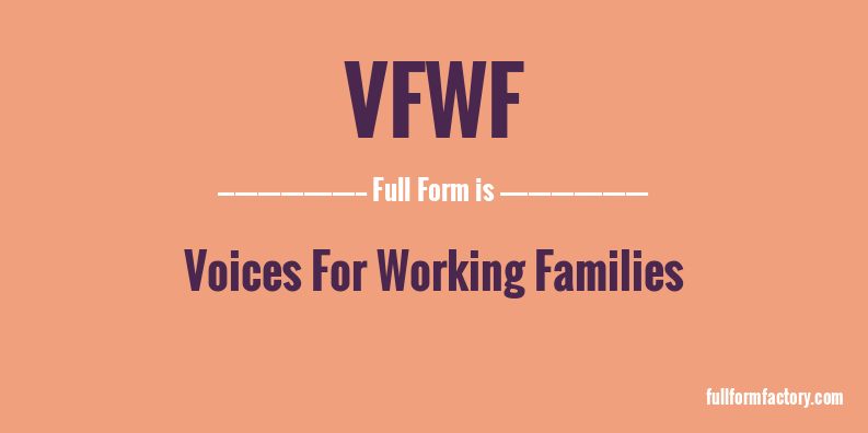 vfwf-full-form