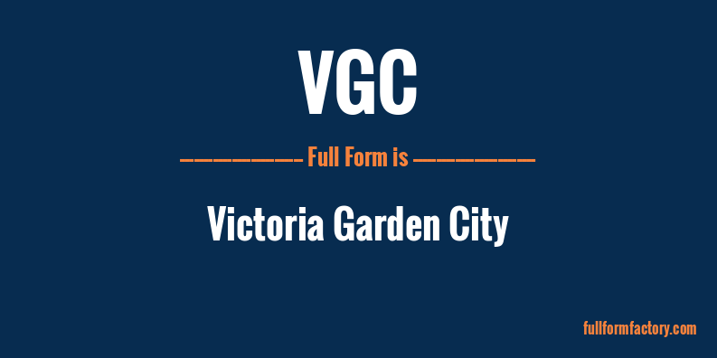 vgc-full-form