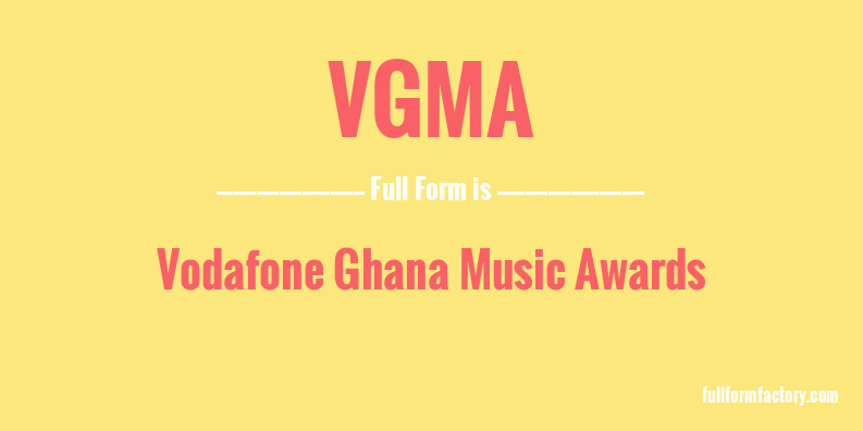 vgma-full-form