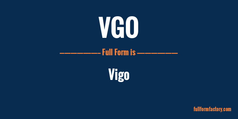 vgo-full-form