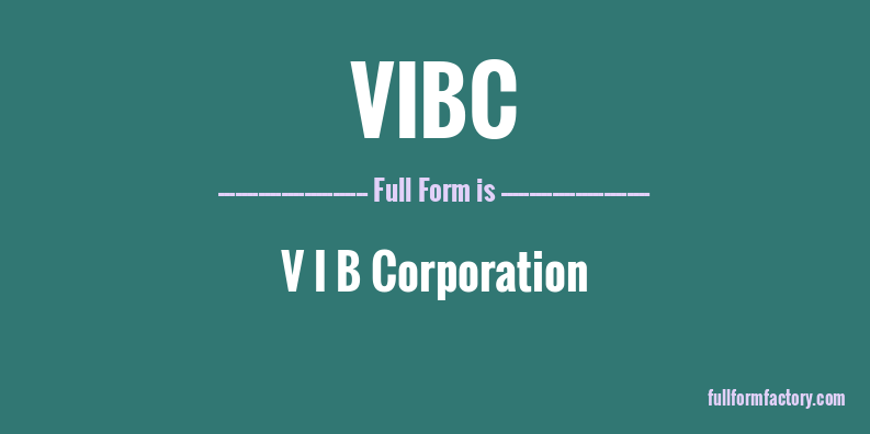 vibc-full-form