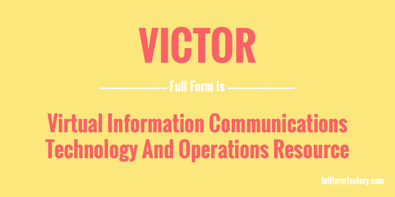 victor-full-form