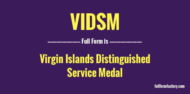 vidsm-full-form