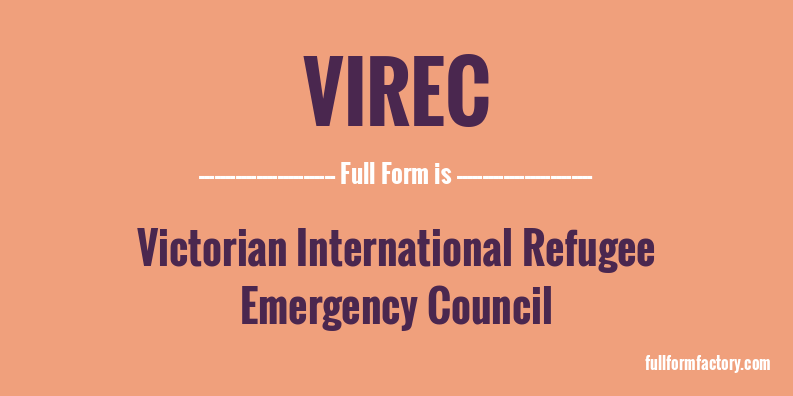 virec-full-form