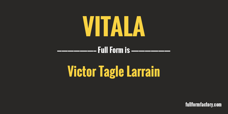 vitala-full-form