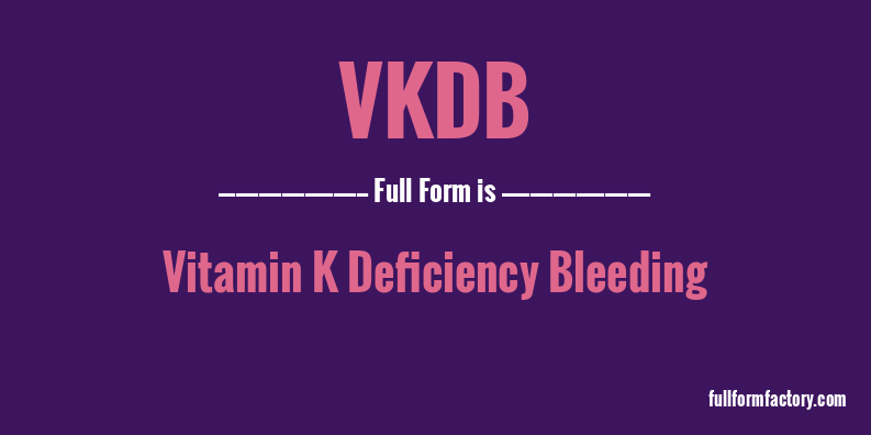 vkdb-full-form