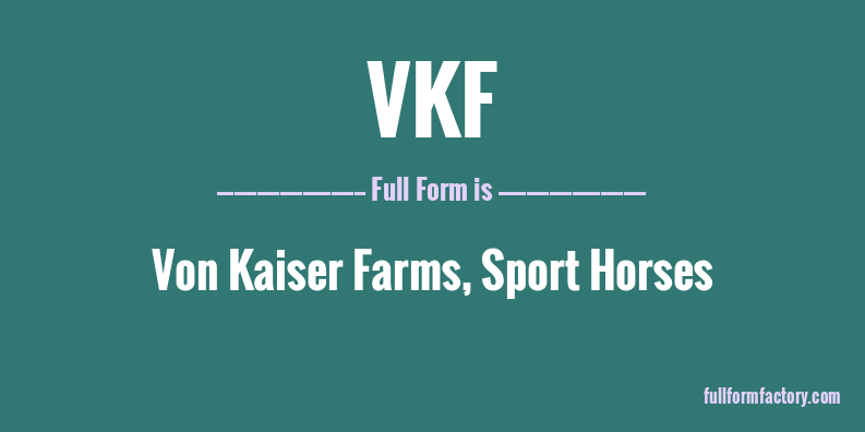 vkf-full-form