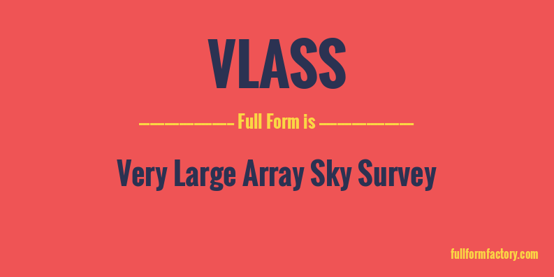 vlass-full-form