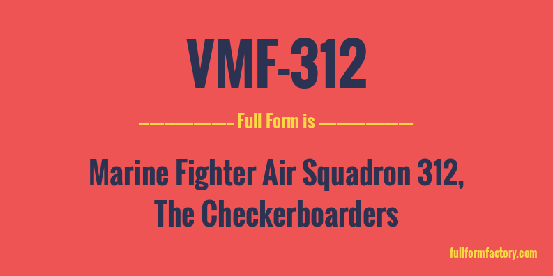 vmf-312-full-form