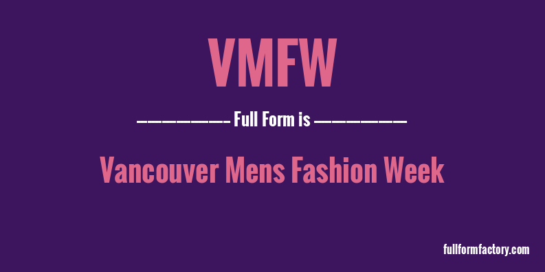 vmfw-full-form